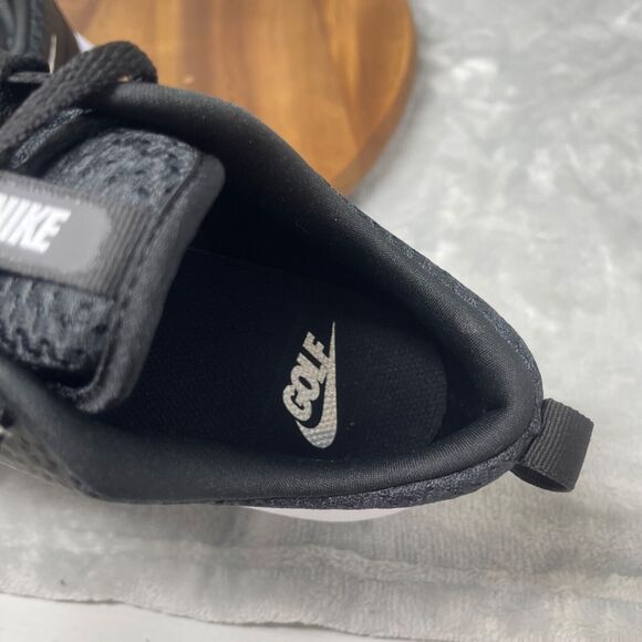 Nike Golf Shoes Mens 8 Black White Roshe Spikeless Lace Up CD6065-001 - Picture 13 of 16